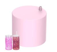 Glitter Funnel - Flexible Spill Proof Easy Pour Craft Funnel for Snow Globe Tumblers Resin Epoxy Projects School Classroom Activities Kids Teachers Parents Use | Silicone Wide Mouth Precision Craft