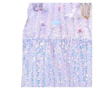 Glitter Gauze Table Runner, Chiffon Table Runner Iridescent Sequin Glitter Multi 30x183cm Wedding