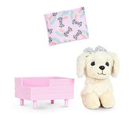 Glitter Girls POSEABLE PLUSH GOLDEN RETRIEVER, ZEKE
