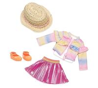Glitter Girls 14-Inch Doll Clothes, Cuties in Ruffles & Pleats, Outfits