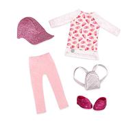 Glitter Girls by Battat - Head to Toe Glimmer Tunic and Leggings Deluxe Outfit - 36cm Doll Clothes and Accessories for Girls Age 3 and Up
