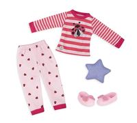 Glitter Girls Doll clothes 36 cm dolls ladybird pajamas outfit - top, pants and slippers - accessories for dolls, toys from 3 years