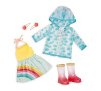 Glitter Girls 14 Inch Doll Clothes, Smile! Rain Or Shine Outfit, Outfits