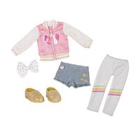 Glitter Girls 14-Inch Doll Outfit, Have A Gradient Day, 5-Piece, Outfits