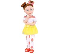 Glitter Girls 14-Inch Fashion Doll Charlie, Poseable Red Hair Toy, Dolls
