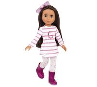 Glitter Girls 14-Inch Fashion Doll Sarinia with Tunic, Bow and Boots, Dolls