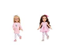 Glitter Girls Dolls by Battat - Fifer 36cm Fashion Doll - Toys, Clothes and Accessories & Bluebell 36 cm Fashion Doll - Toys, Clothes and Accessories For Girls 3-Year-Old and Up