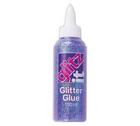 Glitz it Glitter Glue, Royal Purple, 120ml, Twist Nozzle Bottle, Ideal Kids Craft, Shimmer Glue for Art & Craft Projects, Wedding Invitations, Card Making, Art Set, Glue Creative Ideas
