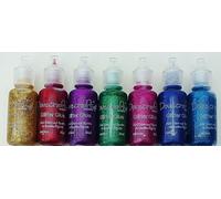 Glitter Glue x7 Assorted Dovecraft Set (Brights) - 20ml each x 7 bottles