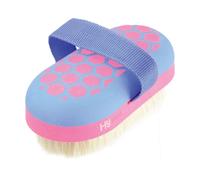 Glitter Goat Hair Body Brush HySHINE Blue One Size