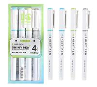 Glitter Highlighters, Highlighters, Glitter Markers, Versatile Highlighters - Cute Odourless Quick Dry Highlighters for Notes, Students Drawings, Posters for Beginners