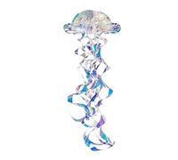 Glitter Iridescent Hanging Honeycomb Jellyfish Ornament DIY Paper Lantern Decor
