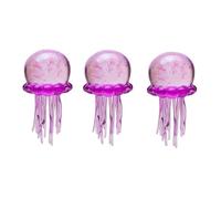 Glitter Jellyfish Needoh Squishy Toy, Nee Doh Stress Relief Fidget Toy for Kids & Adults, Soft TPR Sensory Toy with Wiggly Tentacles, Portable Anxiety Relief Squeeze Ball for Travel, School & Office