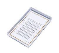 Glitter Lash Extensions - 80 Pcs Individual Style | Fairy Manga Look - Synthetic Fiber Lightweight False Eyelashes For DIY Makeup Parties Weddings Cosplay Festivals And Daily Wear