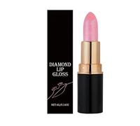 Glitter Lipstick - Hydrating Long Lasting, Glossy Lip Stain, Diamond Shimmer Lip Gloss | Moisturizing Cosmetic Lipstick for Ladies Girls Wives Girlfriends Daily Work Dating Travel Wedding