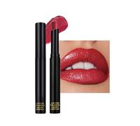 Glitter Lipstick Red, Metallic Shimmer Lipstick, Diamond Shiny Matte Lipstick, Full Coverage Intense Colour, Waterproof, Durable Emergency Stick Cup, Creamy Lip Gloss Makeup for Women Girls 11