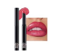 Glitter Lipstick Rose, Metallic Shimmer Lipstick, Diamond Shiny Matte Lipstick, Full Coverage Intense Colour, Waterproof Durable Emergency Stick Cup, Creamy Lip Gloss Makeup for Women Girls 08