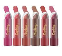 Glitter Lipstick Set, Waterproof Lip Tint, Moisturizing Stain Formula, Long-Lasting Finish, Smooth Lightweight Texture, Perfect for Travel Dance Party Makeup Routine, 6 Pieces