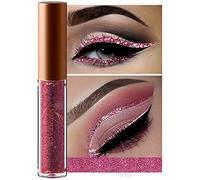 Glitter Liquid Eyeliner, OCHILIMA Long Lasting Waterproof Shimmer High Pigmented Silver Gold Metallic Colorful Eyeliners Glitter Makeup for Women
