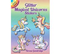 Glitter Magical Unicorns Stickers