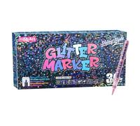 Glitter Markers - Quick-Drying Painting Pens - Shimmer Coloring Markers | for Kids Teens Adults Students Artists Teachers Home Office School Scrapbooking Greeting Cards Journaling