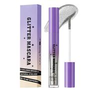 Glitter Mascara, Colored, 5.31 Inches Waterproof Lengthening & Comfortable Curling Design, Smudge Proof Eyelash Makeup for Women, Wedding, Date, Travel, Party, Sweating, Swimming, Night Out