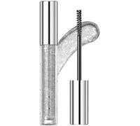 Glitter Mascara Diamond Glitter Mascara Shimmer Colored Mascara Waterproof Long Lasting Silver Mascara Party Wedding Music Festival Eyes Makeup