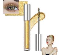 Glitter Mascara Eyeshadow, Colored Mascara, Waterproof Colored Mascara, Beauty Mascara, Waterproof and Long-lasting, Suitable for Parties, Concerts, Festivals, Safe and Gentle without Hurting Eyes