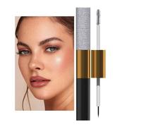Glitter Mascara | Smudge-Proof Lashes Makeup Mascara Eye Liner | Washable Brows Lengthening Makeup Eye Liner | 7g Long-lasting Wear |Great For Adding Both Length And Glitter To Your Lashes