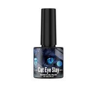 Glitter Nail Polish - Black Blue Jelly Gel Polish | Quick-Dry Holographic NailGel | Long-Lasting Sparrkle Pollish For Christmas, Chinese New Year & Valentine’s Day Manicure