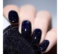 Glitter Nail Polish, Dark Purple