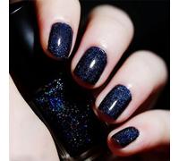 Glitter Nail Polish, Holographic Nail Varnish, Diamond Glitter Quick Dry Nail Polish No UV Lamp Curing, Long Lasting, Chip Resistant, Non-Toxic, Quick Drying, Salon Manicure, At Home Manicure (LS-14)
