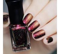 Glitter Nail Polish, Holographic Nail Varnish, Diamond Glitter Quick Dry Nail Polish No UV Lamp Curing, Long Lasting, Chip Resistant, Non-Toxic, Quick Drying, Salon Manicure, At Home Manicure (VC-26)