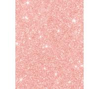 Glitter Notebook: Pink glitter notebook, 8.5x11, 100 blank lined pages, college rule, glossy paperback: Multipurpose notebook