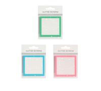 Glitter Notepad 2.0, Glitters Notepads Stickys Notess, Sparkle Sticky Notes, Small to Do List, for Book Tabs, School Supplies, for Lovely Gift for Girls (Pink)
