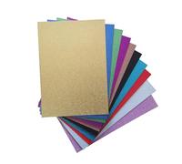 Glitter Paper A4 250GSM 10 Sheets Decorative Paper Card-Stock Sparkly Shining Card Scrapbook Paper for Art Crafts. (Assorted)