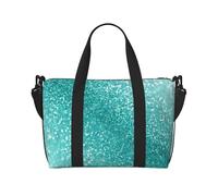Glitter Patterned Duffel Bag Handbag, can be Worn Crossbody or Shoulder, Suitable for Travel and Camping.