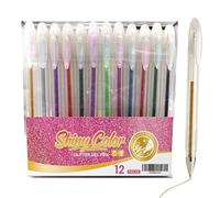 Glitter Pens | Art Drawing Markers | Colored Gel Markers,for School Activities Note-Taking Card Making Planner Decorating Party Favors Art Journaling