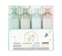 Glitter Pens - PVC Highlighter Set, Soft Color Marker, Shimmer Ink Design | Cute Highlight Marker for Diary Writing, School Use, Drawing, Makeup Decoration, Travel Journaling Tool, C, 1 count