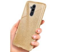 Glitter Phone Case For Huawei Mate 20 Lite Protective Rhinestone Silicone HD ...