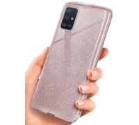 Glitter Phone Case For Samsung Galaxy A71 Protective Rhinestone Silicone HD G...