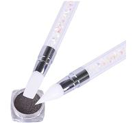 Glitter Picker Pen Silicone Nail Artdoting Brush Handle Manicure Diy Decoration Tool Durability and attraction