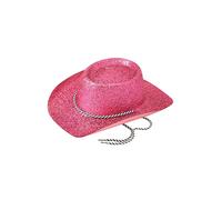 Glitter Pink Cowboy Hat, 1 Pc. - Chic Design, Perfect Accessory for Festivals, Costume Parties, World Book Day, Themed Events, & More