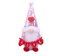 Glitter Plush Christmas Ornament 29cm No Face Old Man(MAN)