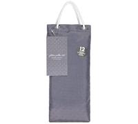 Glitter Polka Dot Shower Curtain Includes 12 Premium Co-Ordinating Hooks 33 x 14.5 x 3.5cm