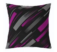 Glitter Purple Grey Black Geometric Throw Pillow Covers 1 Pcs Abstract Rust Decorative Pillowcase Neutral Art Printed Cushion Covers for Sofa Couch Bed Modern Cushion CaseHome Decor 40x40cm
