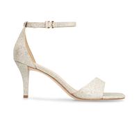 Glitter sandals with adjustable ankle strap - female - Michael Kors - High Heel Sandals - Yellow - 4 1/2 UK - Shoes 4 1/2 UK