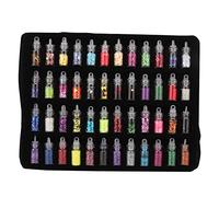 Glitter Sequins Set, 48 Bottles Multi Shape Nail Art Sparkle Flakes Colorful Resin Craft Flash Sequins for DIY Jewelry Making Nail Decor