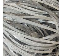 Glitter Shredded Tissue Paper 200g, Raffia Gift Filler Paper Shreds Box Basket Grass Craft for DIY Gift Boxes Packing Decoration Easter Filling Party Supplies (Glitter Silver)