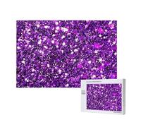 Glitter Sparkles Shimmer Printing,1000 Pieces Wooden Jigsaw Family Game Jigsaw Puzzles for Adults Teens Home Decor